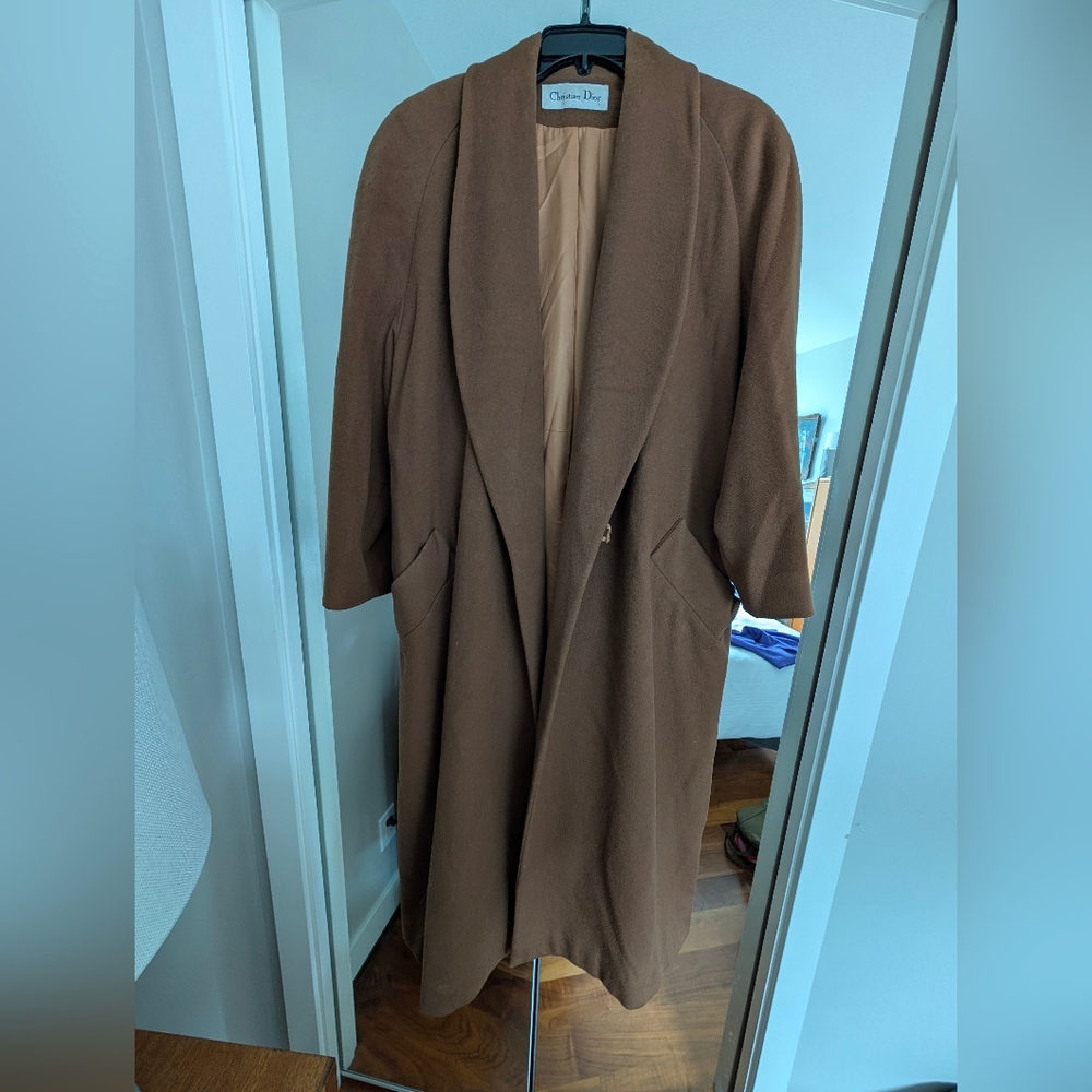 Christian Dior Vintage Long Coat Size 8